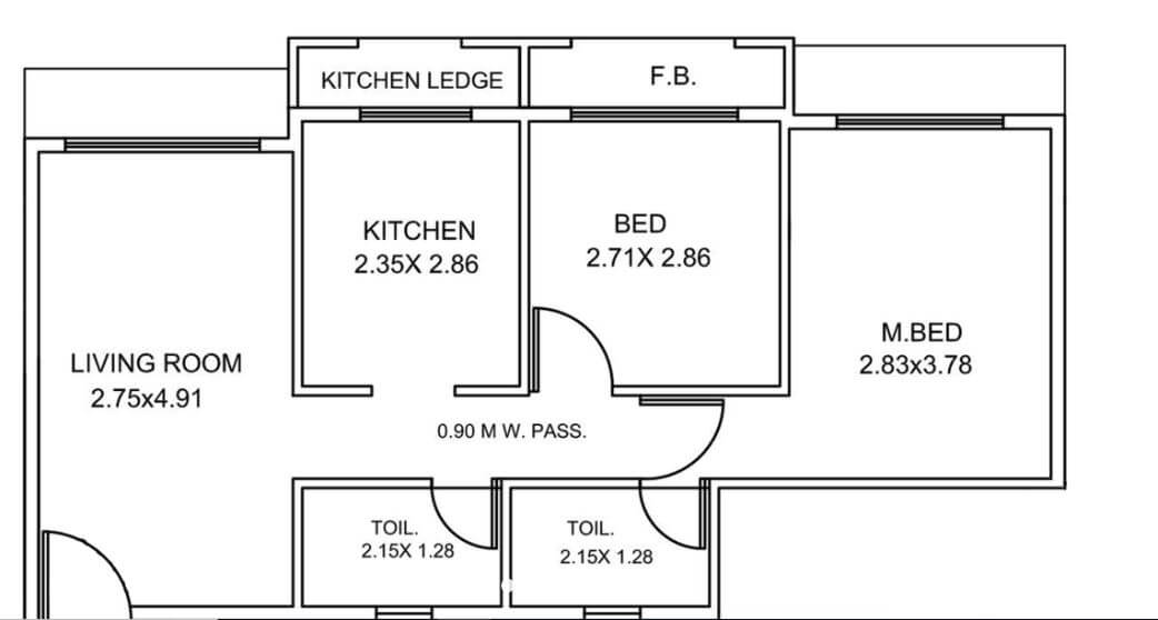 2 Bhk 507 Sq Ft Apartment For Sale In Haware Nakshatra At Rs 22 84 L Mumbai 2 Bhk 507 Sq Ft Apartment For Sale In Haware Nakshatra At Rs 22 84 L Mumbai