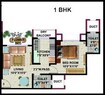 Hdil Galaxy Apartments 1 BHK Layout