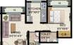 HDIL Residency Park 2 1 BHK Layout