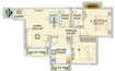 HDIL Residency Park 2 BHK Layout