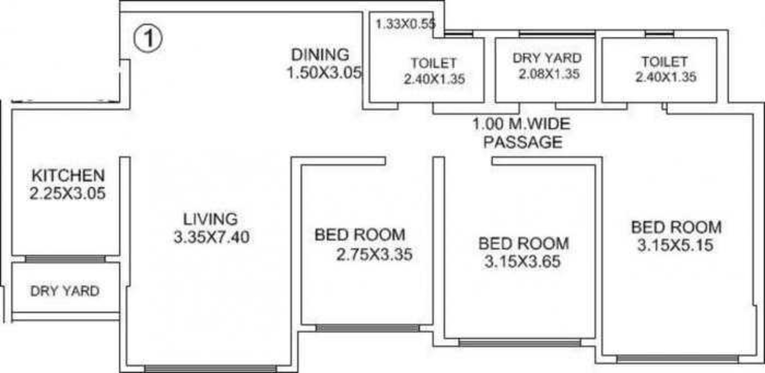 hdil the meadows apartment 3 bhk 1035sqft 20225219175259