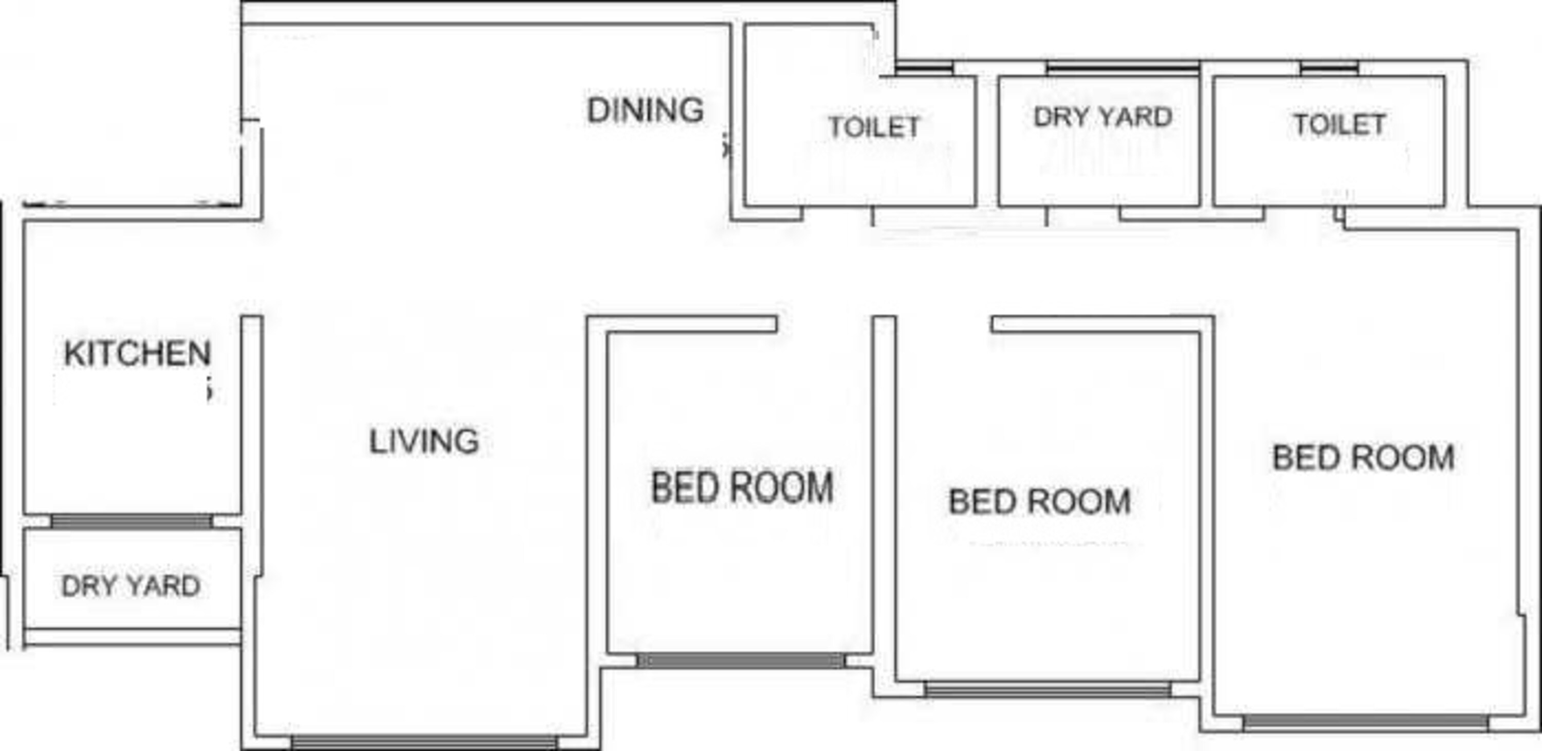 hdil the meadows apartment 3 bhk 1114sqft 20225319175306