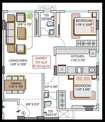 Heena Gokul Mohan 2 BHK Layout