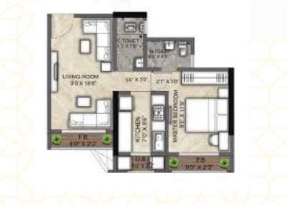 heritage saniya city apartment 1 bhk 358sqft 20231423171435