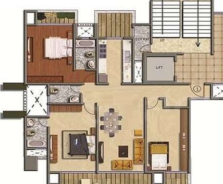 hicons marina apartment 3 bhk 1075sqft 20205730165711