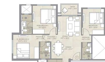  3 BHK Apartment at Hiranandani Gardens, Powai – for Sale