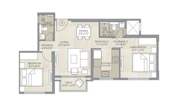  2 BHK Apartment at Hiranandani Highland, Powai – for Rent