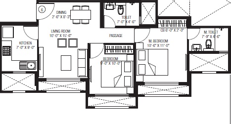 hiranandani obelia the walk apartment 2bhk 552sqft51