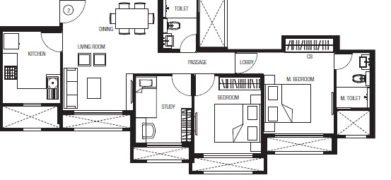 hiranandani obelia the walk apartment 2bhk st 708sqft51