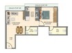 Hirani Om Sukhkarta Heights 1 BHK Layout