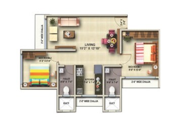 2 BHK Apartment at Hirani Ruby CHS, Borivali East – for Sale