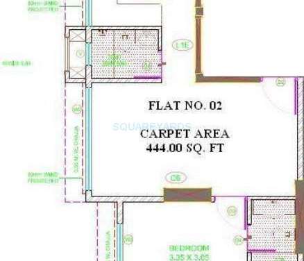 hpa spaces adora enclave apartment 1bhk 753sqft1