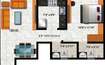 HPA Spaces Vicenza Regency 1 BHK Layout
