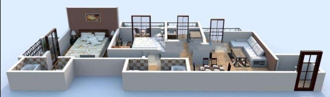 Other, hubtown-hillcrest 2 Bedroom 655 Sq.Ft. Apartment In Andheri East Mumbai 9459983