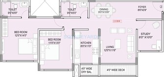 2 BHK Apartment For Rent in Hubtown Seasons Chembur Mumbai  8091929