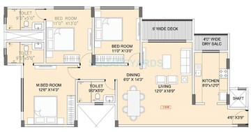  3 BHK Apartment at Hubtown Seasons, Chembur – for Sale