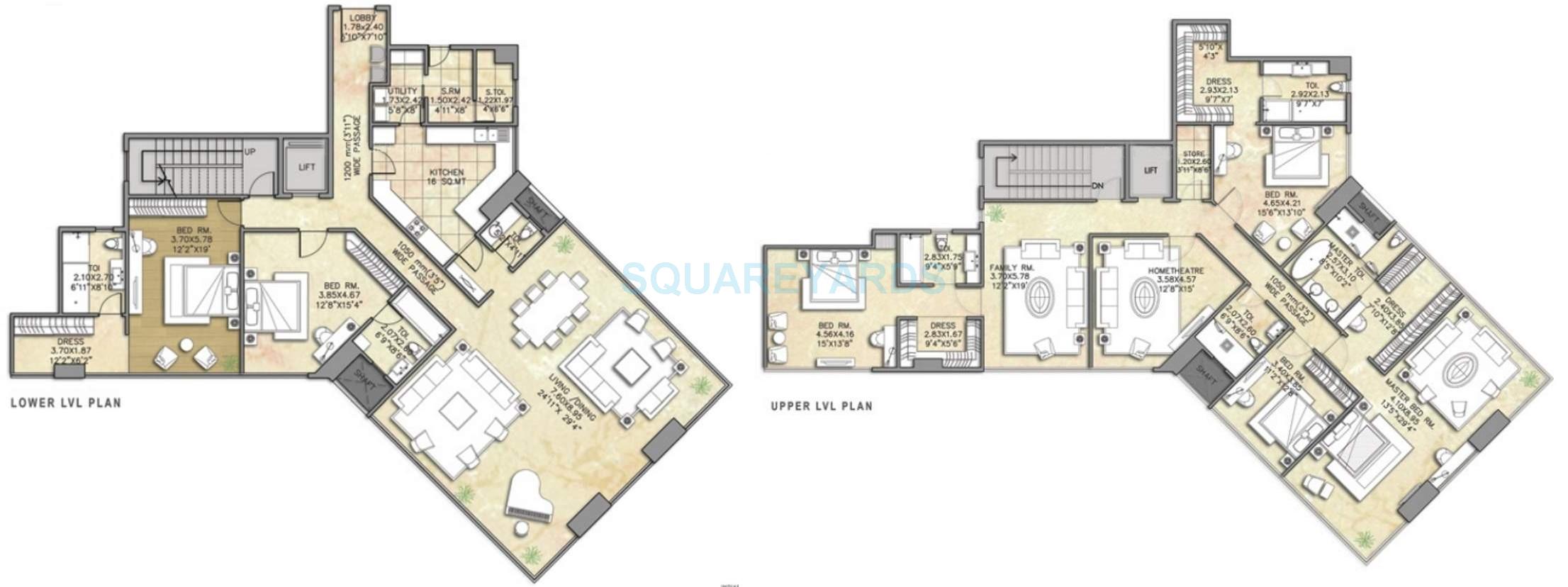Other, indiabulls-sky 6 Bedroom 6500 Sq.Ft. Apartment In Lower Parel Mumbai 7620116