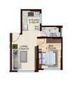 Infinity Elina 1 BHK Layout