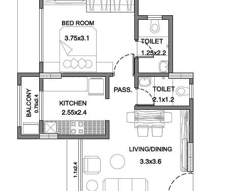 integrated arya apartment 1 bhk 443sqft 20211631231643