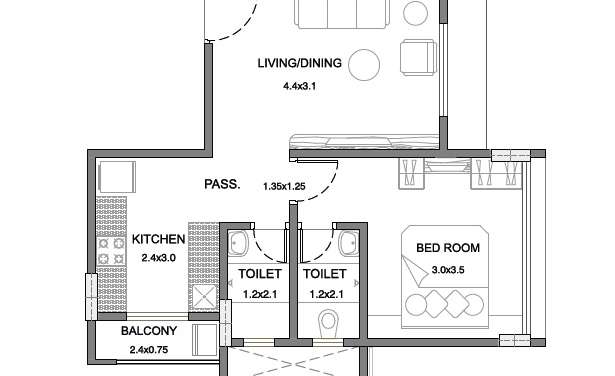 integrated arya apartment 1 bhk 470sqft 20211631231636