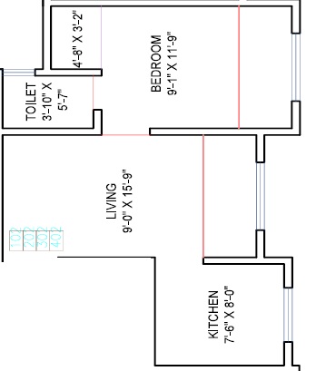 Ipsit Navoday 1 BHK Layout