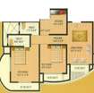 ISA Royal Palace 2 BHK Layout