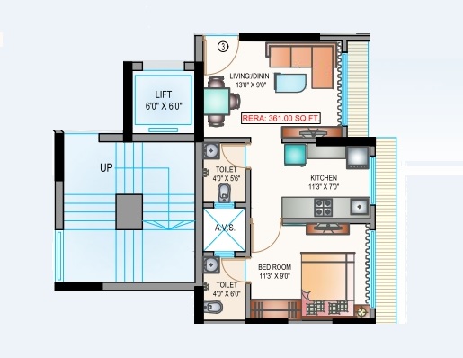 Je And Vee Vishwanath 1 BHK Layout