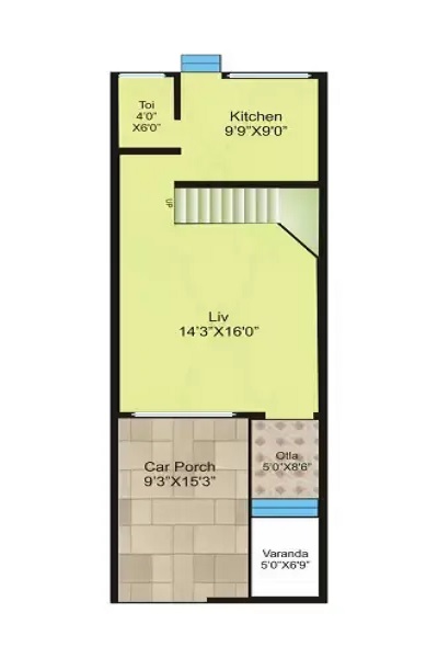 Jem Green Meadows Studio Layout