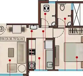 1 BHK 396 Sq. Ft. Apartment in Jem Mohammedi Manzil