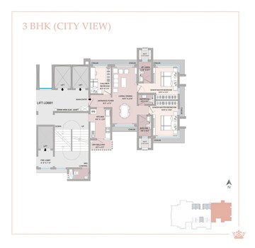  3 BHK Apartment at Jewel Crest, Mahim – for Sale