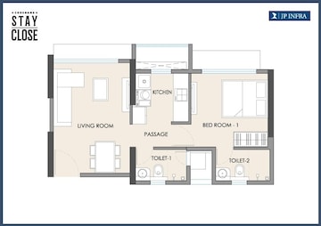  1 BHK Apartment at JP Eminence, Andheri West – for Rent
