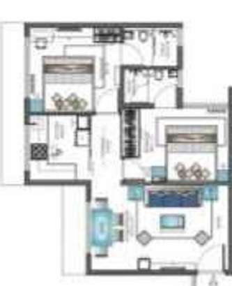 jp unity tower apartment 2 bhk 715sqft 20212612162633