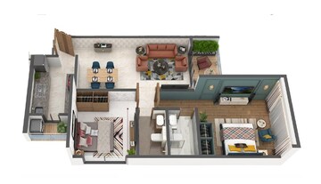  2 BHK Apartment at JPV Pratap Adinath, Saibaba Nagar – for Sale