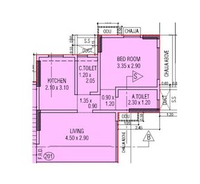 1 BHK 353 Sq. Ft. Apartment in JPV Pratap Vista