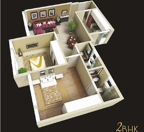 2 BHK 785 Sq. Ft. Apartment in Jyoti Sukriti