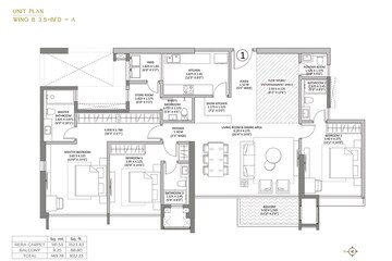  4 BHK Apartment at K Raheja Amaltis, Sion – for Sale