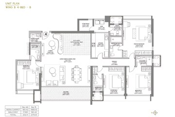  4 BHK Apartment at K Raheja Amaltis, Sion West – for Sale