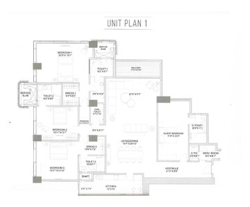  4 BHK Apartment at K Raheja Artesia, Worli – for Sale