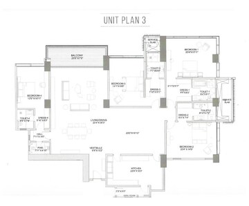  4 BHK Apartment at K Raheja Artesia, Worli – for Sale
