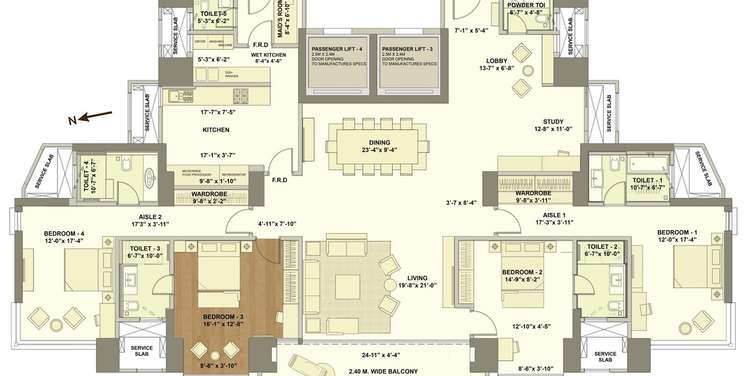 k raheja vivarea building no 3 tower e apartment 4 bhk 2892sqft 20210607210642