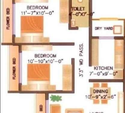 k.t ujjwal apartment apartment 2 bhk 1170sqft 20203626133656