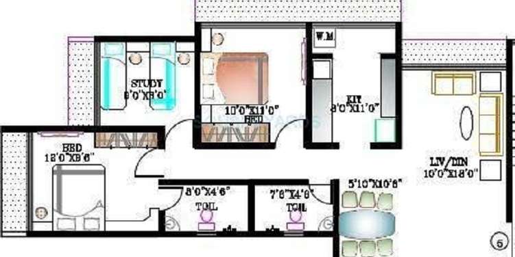 kabra new vinay apartment 2bhk st 1300sqft31