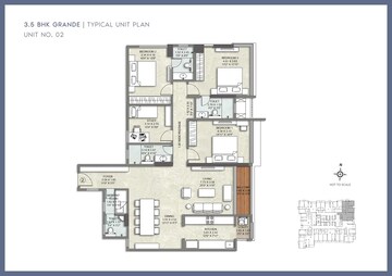  3 BHK Apartment at Kalpataru Amare, Gulmohar Colony – for Sale