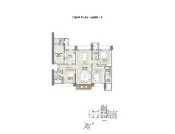  3 BHK Apartment at Kalpataru Avana, Parel – for Sale
