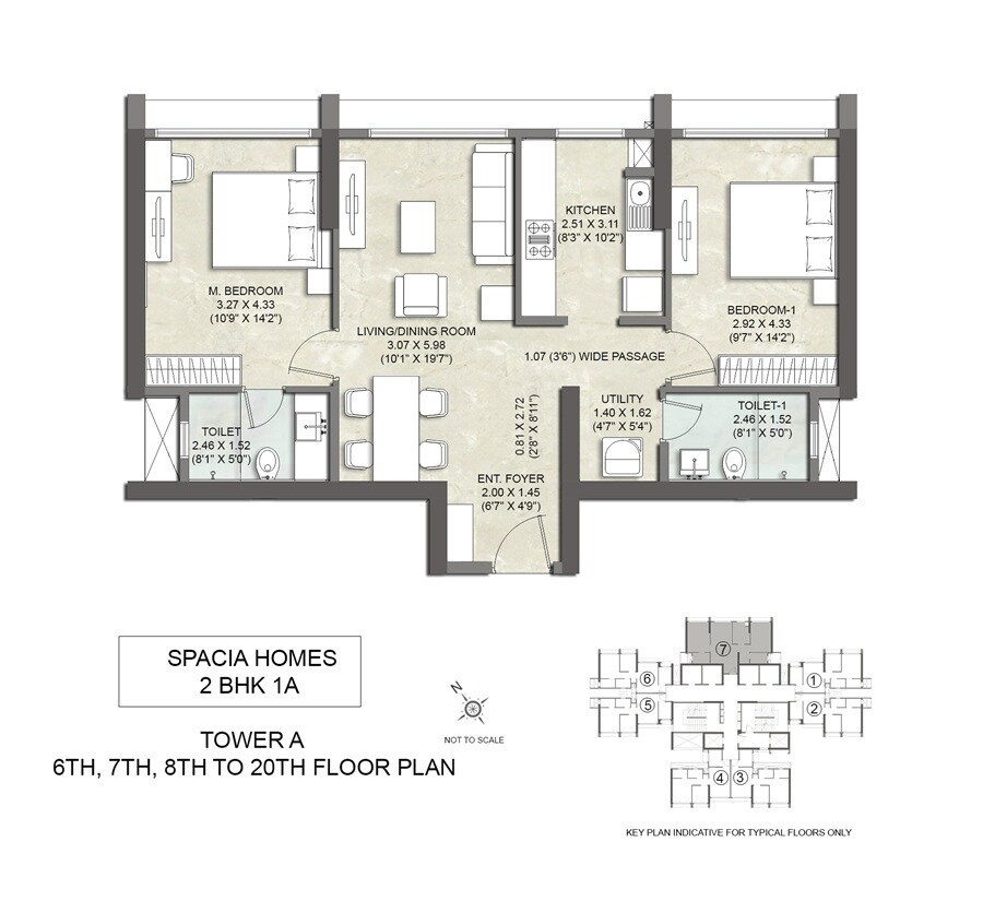 Other, kalpataru-elitus 2 Bedroom 785 Sq.Ft. Apartment In Mulund West Mumbai 9479721