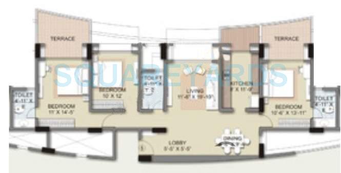 3 BHK 1703 Sq. Ft. Apartment