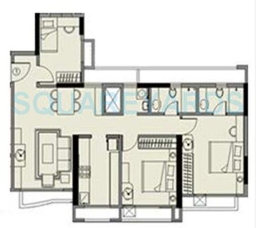  2 BHK Apartment at Kalpataru Kamdhenu, Mulund East – for Rent