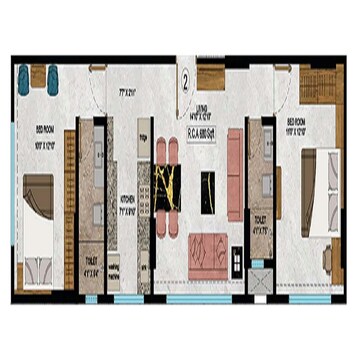  2 BHK Apartment at Kamla Har, Goregaon West – for Sale