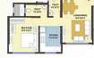 Kamla White Orchid 1 BHK Layout