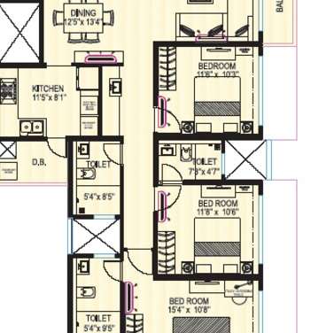 kanakia levels apartment 3 bhk 844sqft 20202704122704